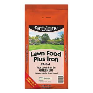Fertilome Lawn Food Plus Iron 24-0-4 Fertilizer - 40 Lbs.