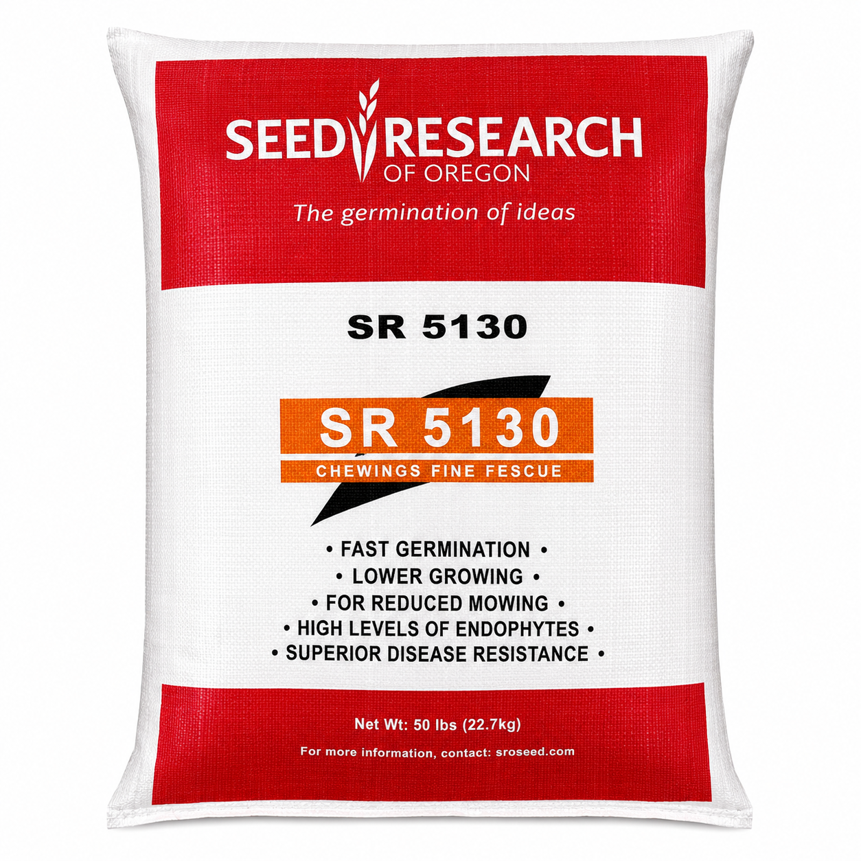 SR 5130 Chewing Fine Fescue Grass Seeds (Certified)