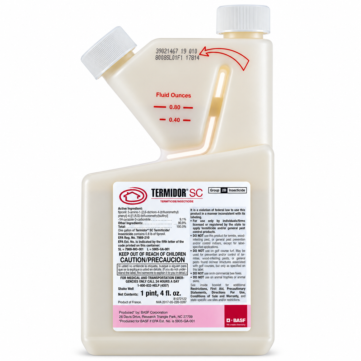 Termidor SC Termiticide Insecticide - 20 oz.