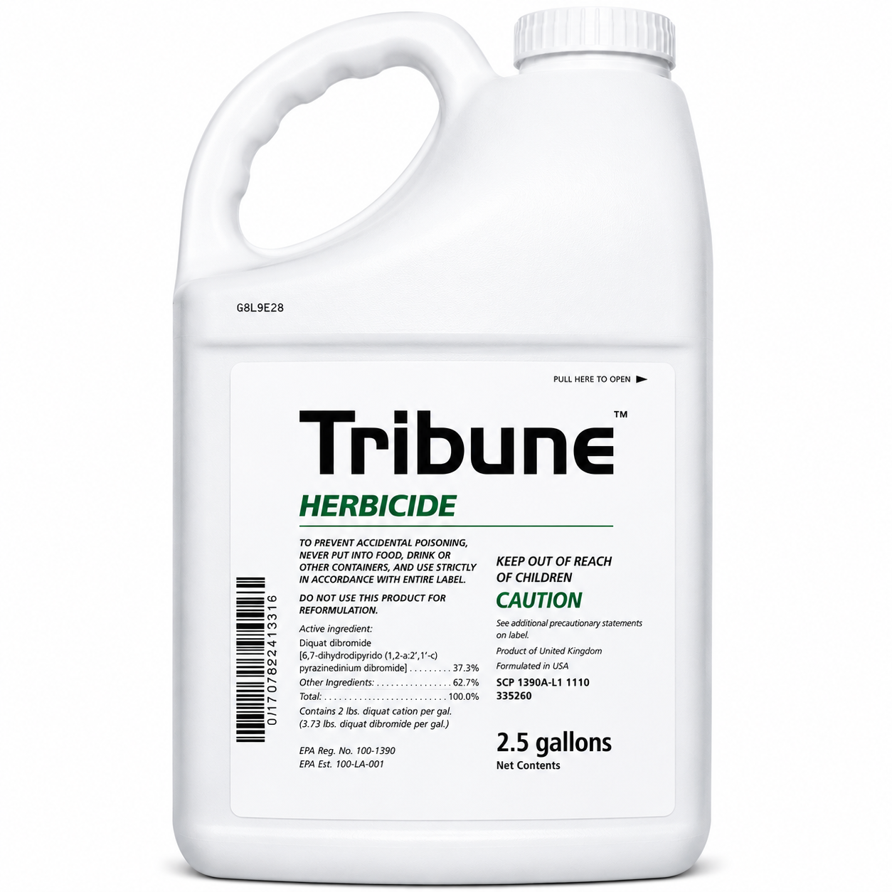 restore herbicide label Tribune Diquat Herbicide