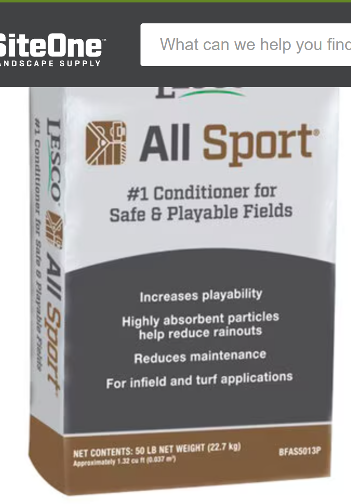 LESCO Turface All Sport Infield Conditioner - 50 Lbs. - Seed World