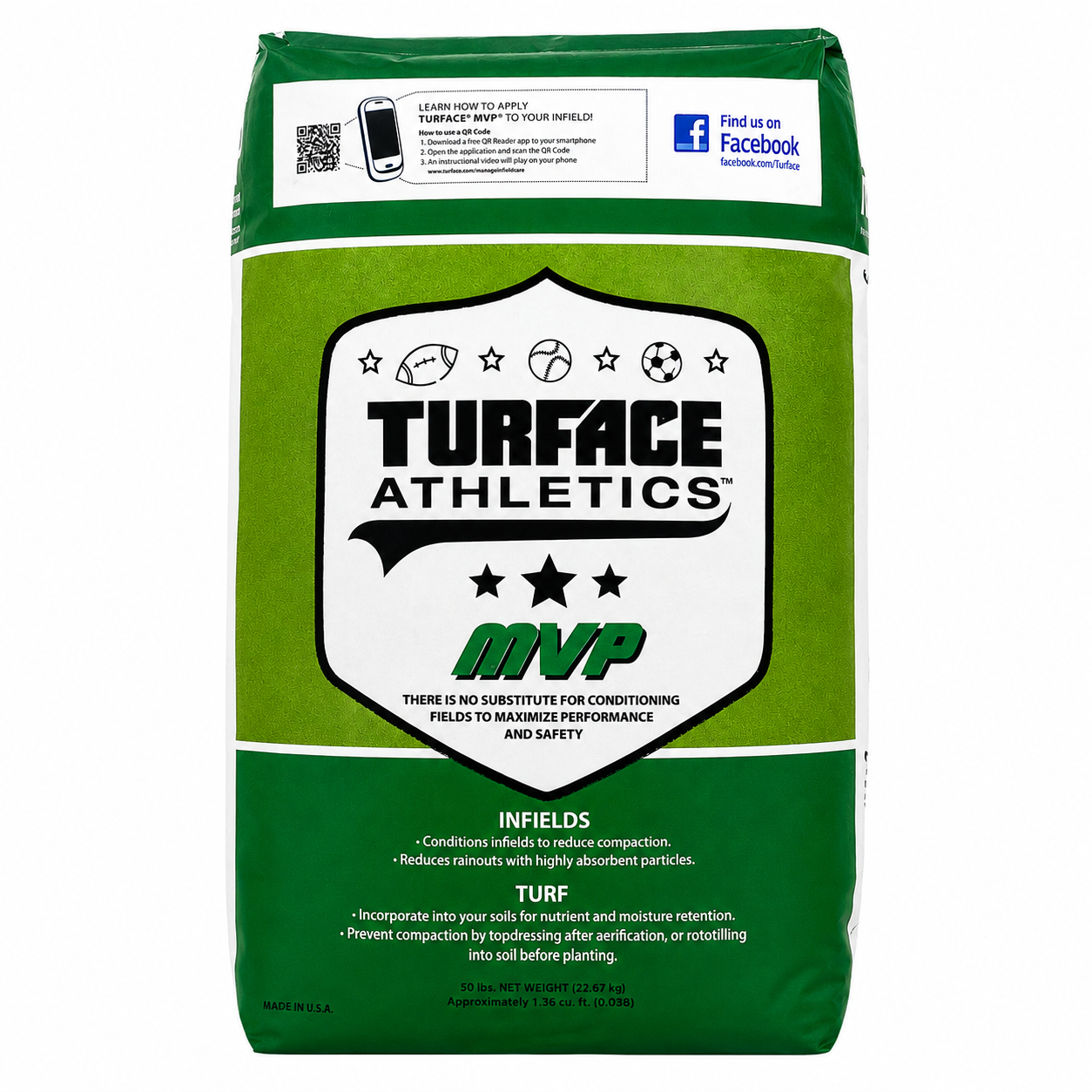 Turface Athletics MVP Soil Conditioner - 50 Lbs. - Seed World