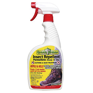 Green Armor Personal Insect Repellent for Clothing and Gear Ready to Use - 1 qt - Seed World