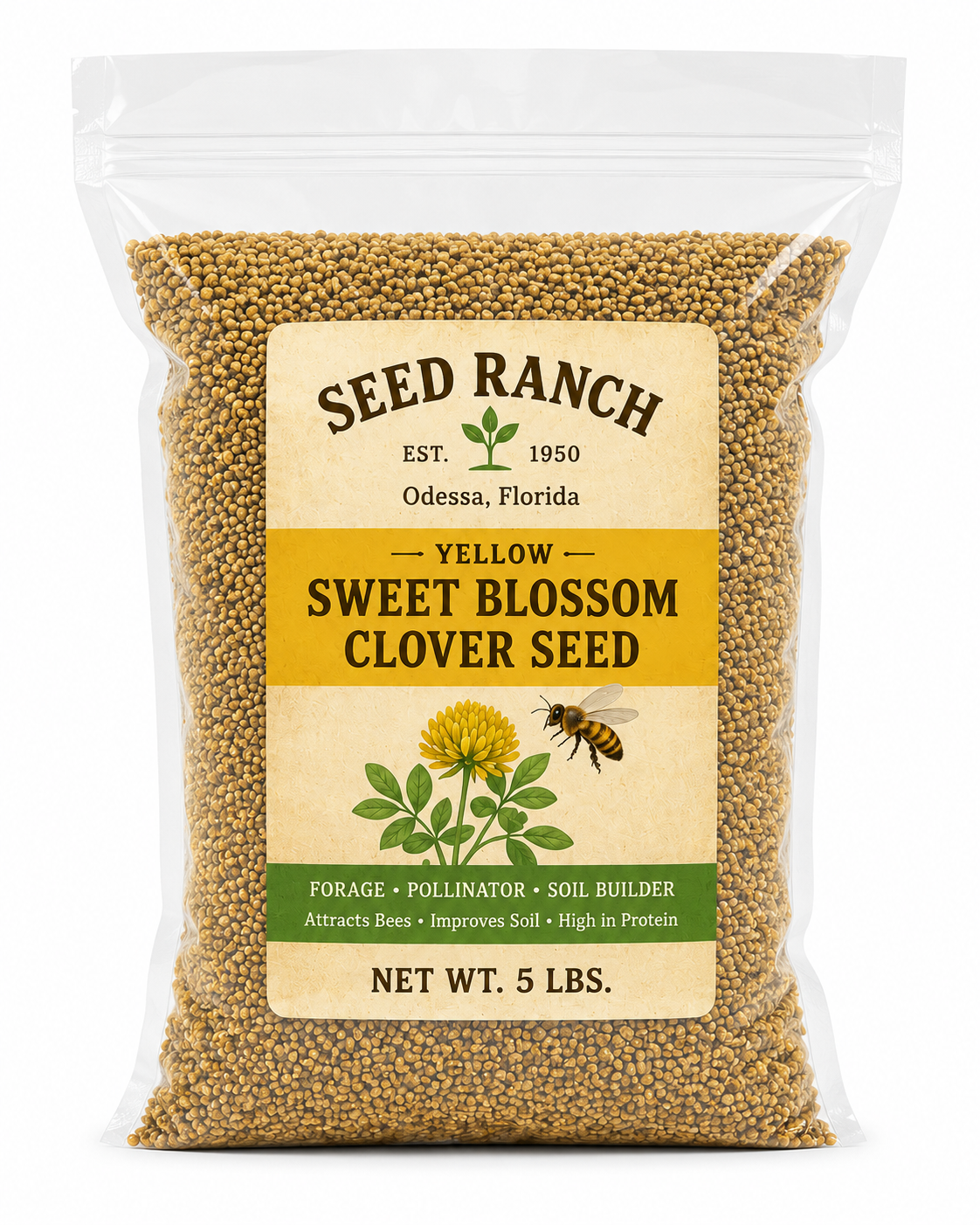 Yellow Sweet Blossom Clover Seed (Raw) - Seed World
