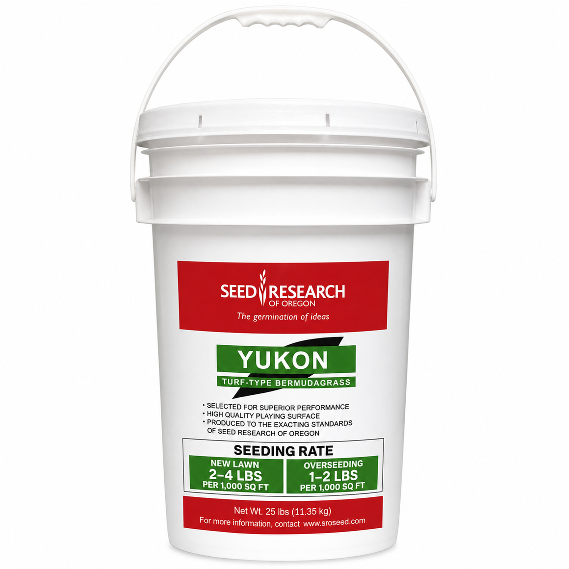 Yukon Turf Type Bermuda Coated Grass Seed - Seed World