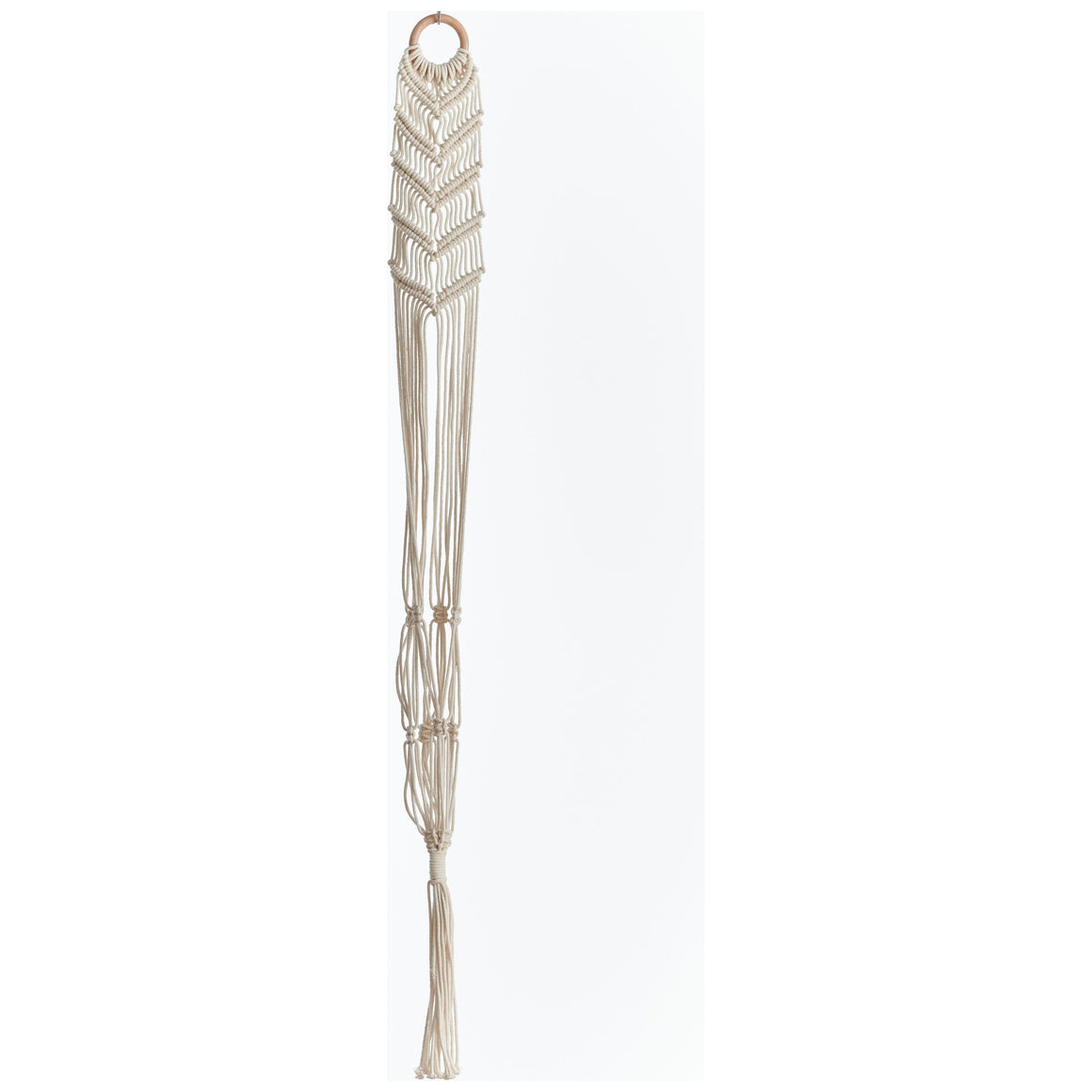 Plant Hanger Natural Woven Hammock 48" - Seed World