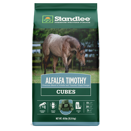 Alfalfa/Timothy Cubes - 40 lb Bag - Seed World