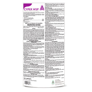 Cyper WSP Insecticide - 4 x 9.5 Gram Packets - Seed World