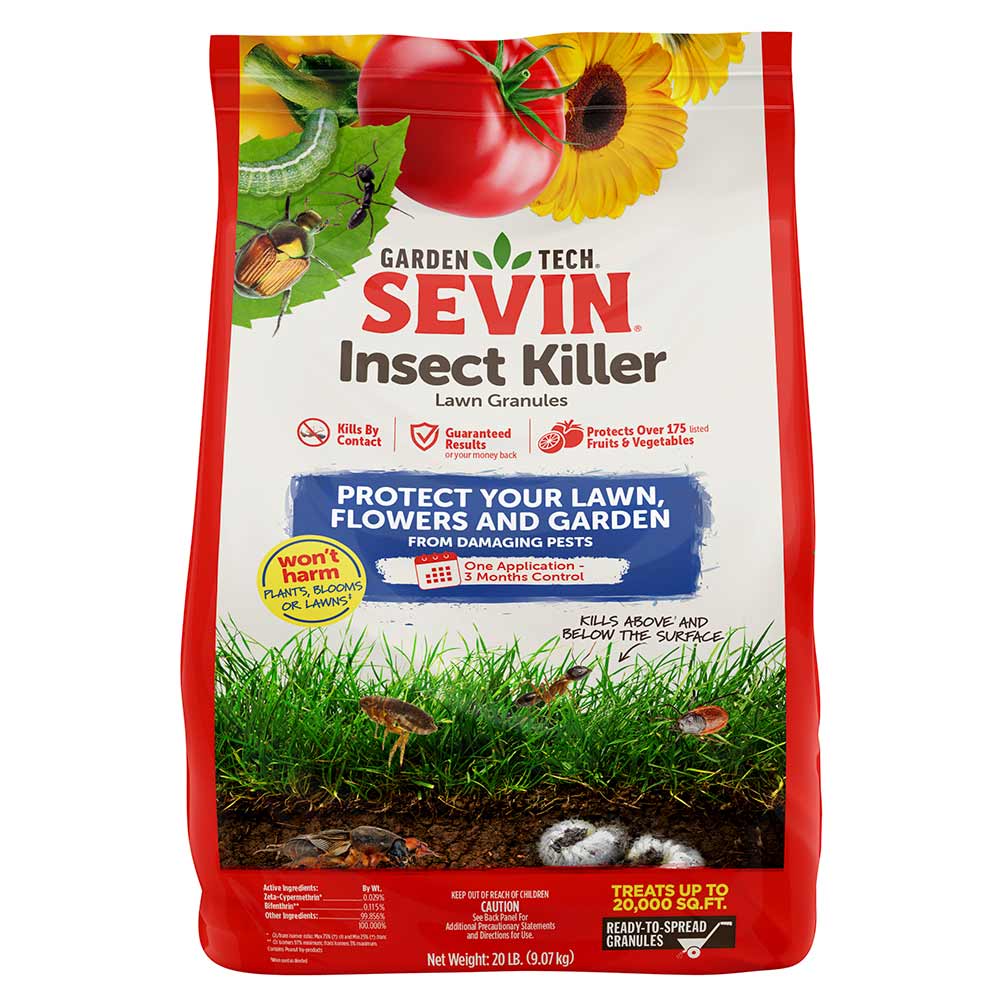 Sevin Lawn Insect Control Granules - 20 Lbs.