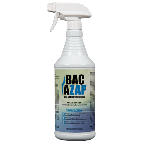Bac-A-Zap Odor Agent - 32 Oz. - Seed World