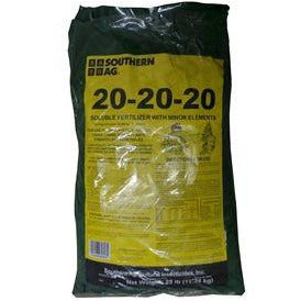 20-20-20 Water Soluble Fertilizer with Minor Elements 