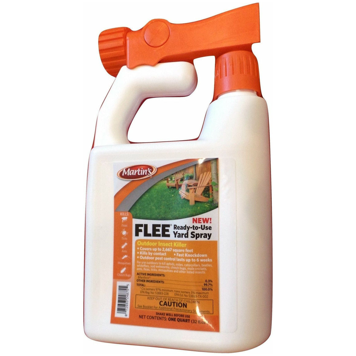 Martin's Flee RTU Yard Spray - 1 Quart - Seed World