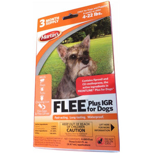 Flee Plus IGR for Dogs 4 - 22 Lbs. - Seed World
