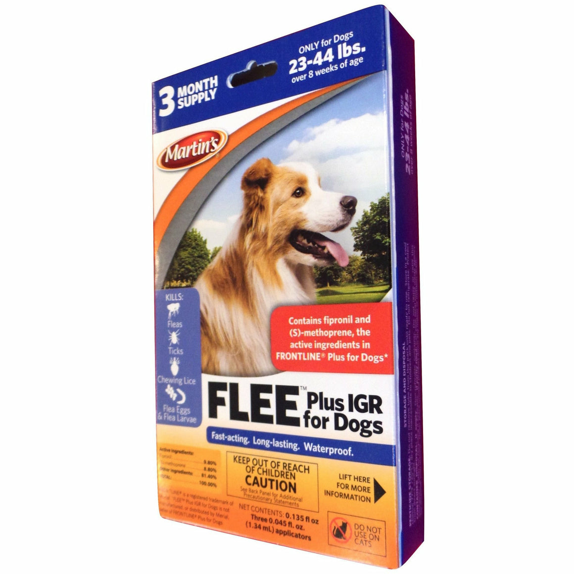 Flee Plus IGR for Dogs 23 - 44 Lbs. - Seed World