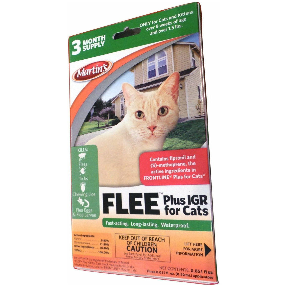 Flee Plus IGR for Cats - Seed World