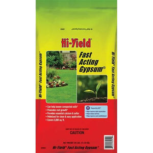 Hi-Yield Fast Acting Gypsum Fertilizer - 25 lbs - Seed World