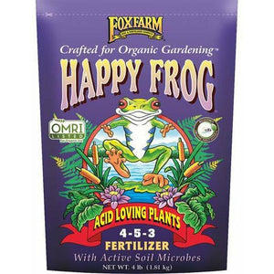 FoxFarm Happy Frog® Acid Loving Plants Fertilizer, 4 lb bag - Seed World