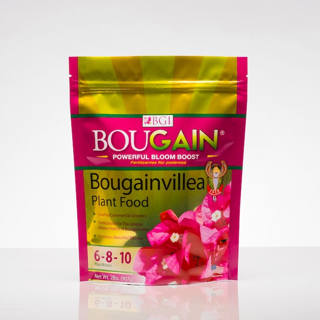 Bgi Bougain Bougainvillea 6-8-10 Fertilizer Plus Minors - 10 lbs. - Seed World