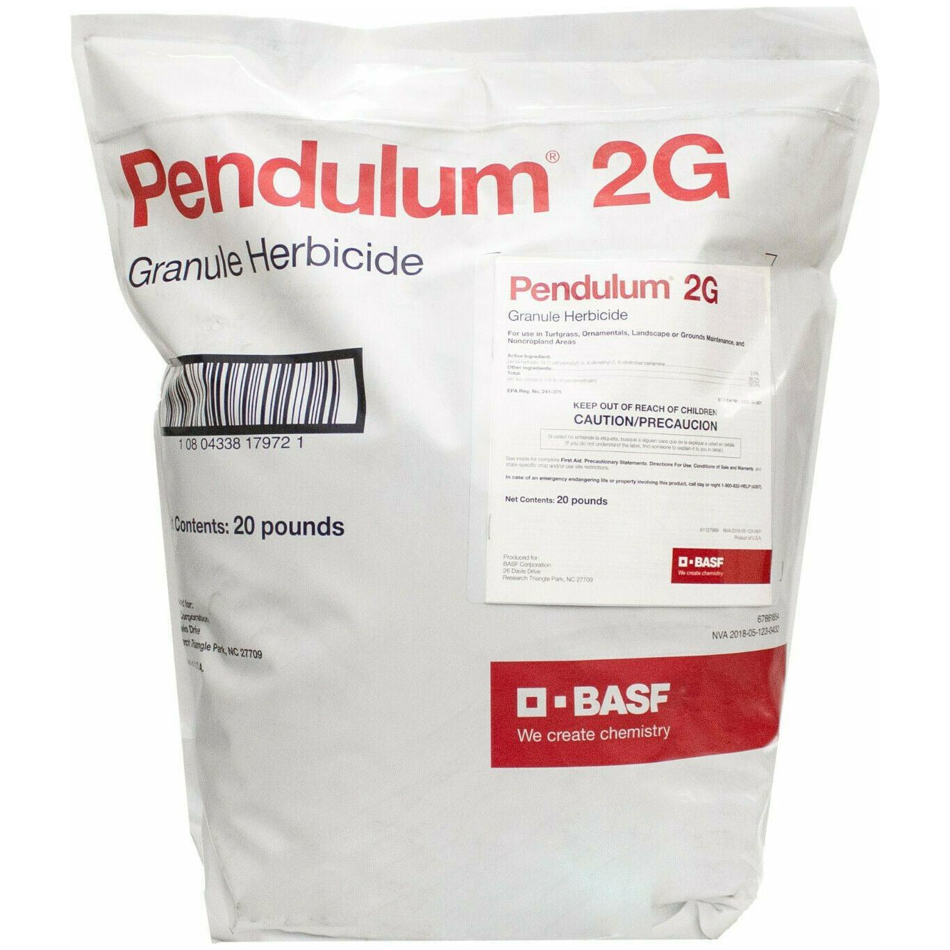 basf herbicides BASF 31431 Pendulum 2G 20lbs Herbicide