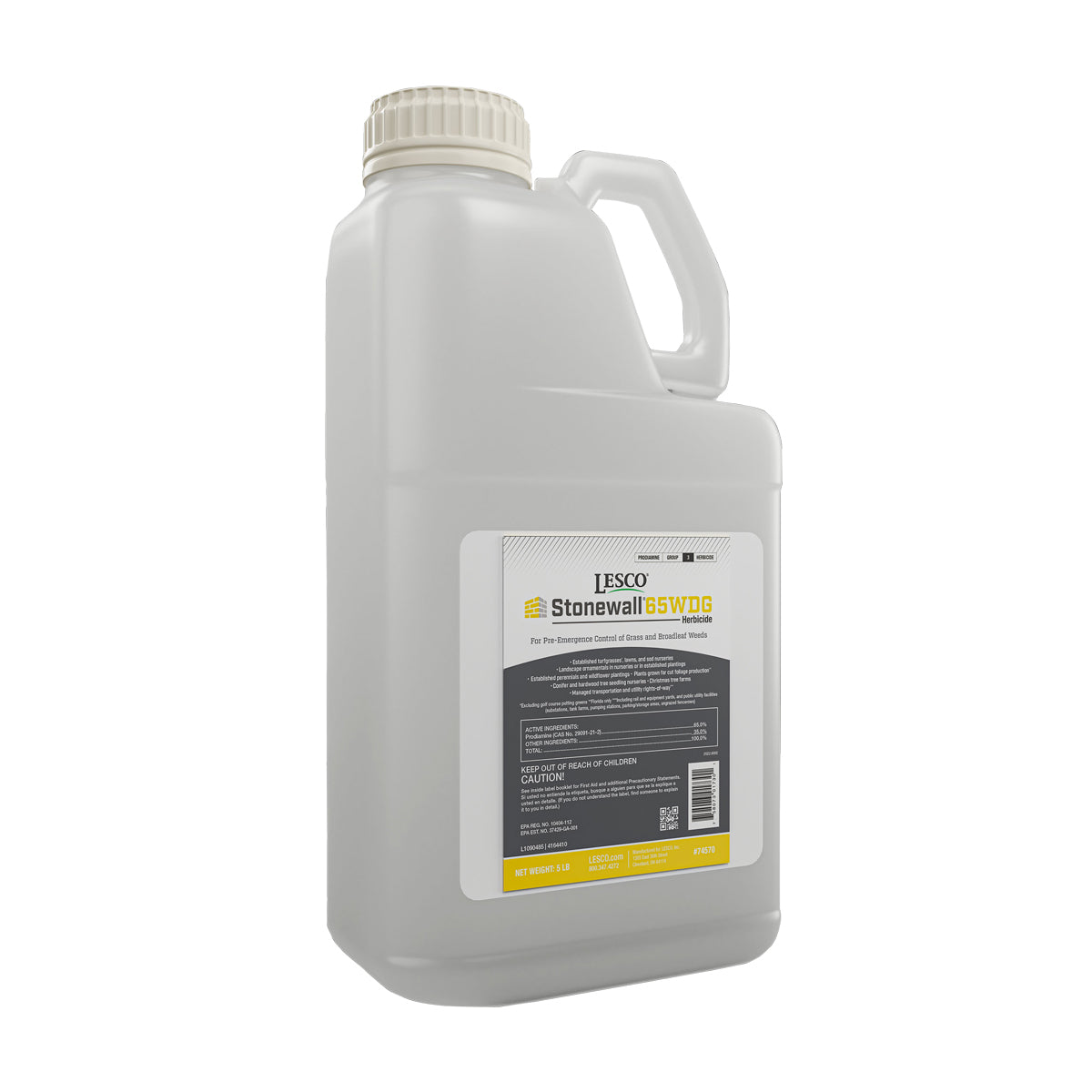 yellow bristle grass herbicide Lesco Stonewall 65WDG Pre-Emergent Herbicide - 10 Lbs