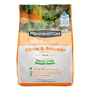 Pennington UltraGreen Citrus & Avocado 10-5-5 Plant Food Fertilizer - 5lbs - Seed World