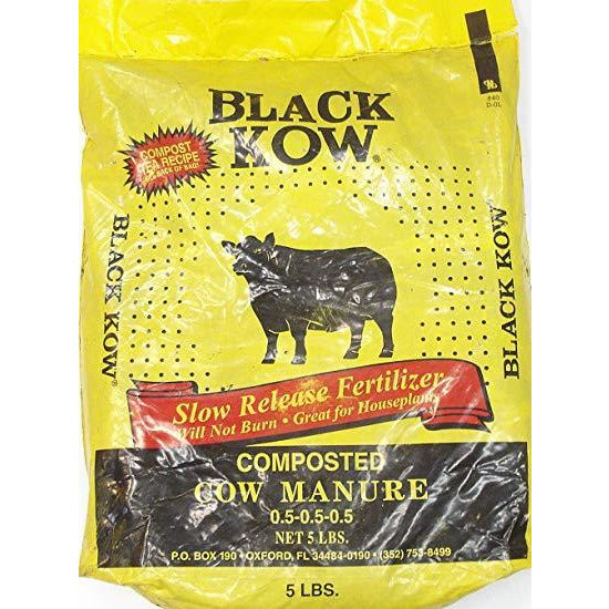 Black Kow Composted Cow Manure - 5 lbs. - Seed World