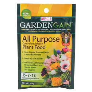 Bgi Gardengain 15-7-13 - All-Purpose Plant Food Fertilizer - Seed World