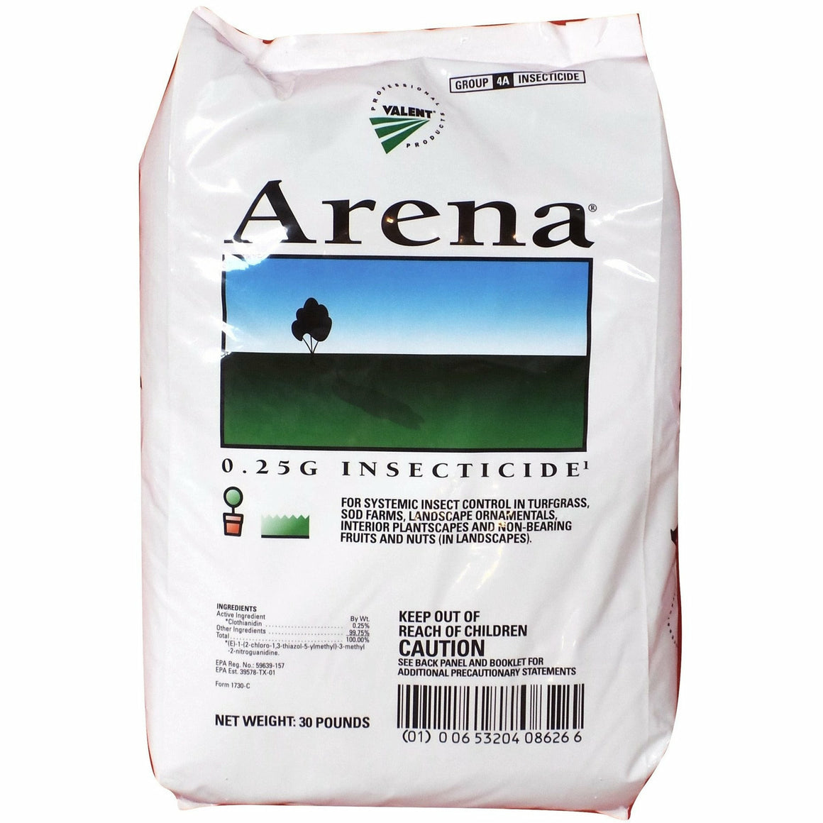 Arena 0.25g Granular Insecticide - 30 Lbs. - Seed World