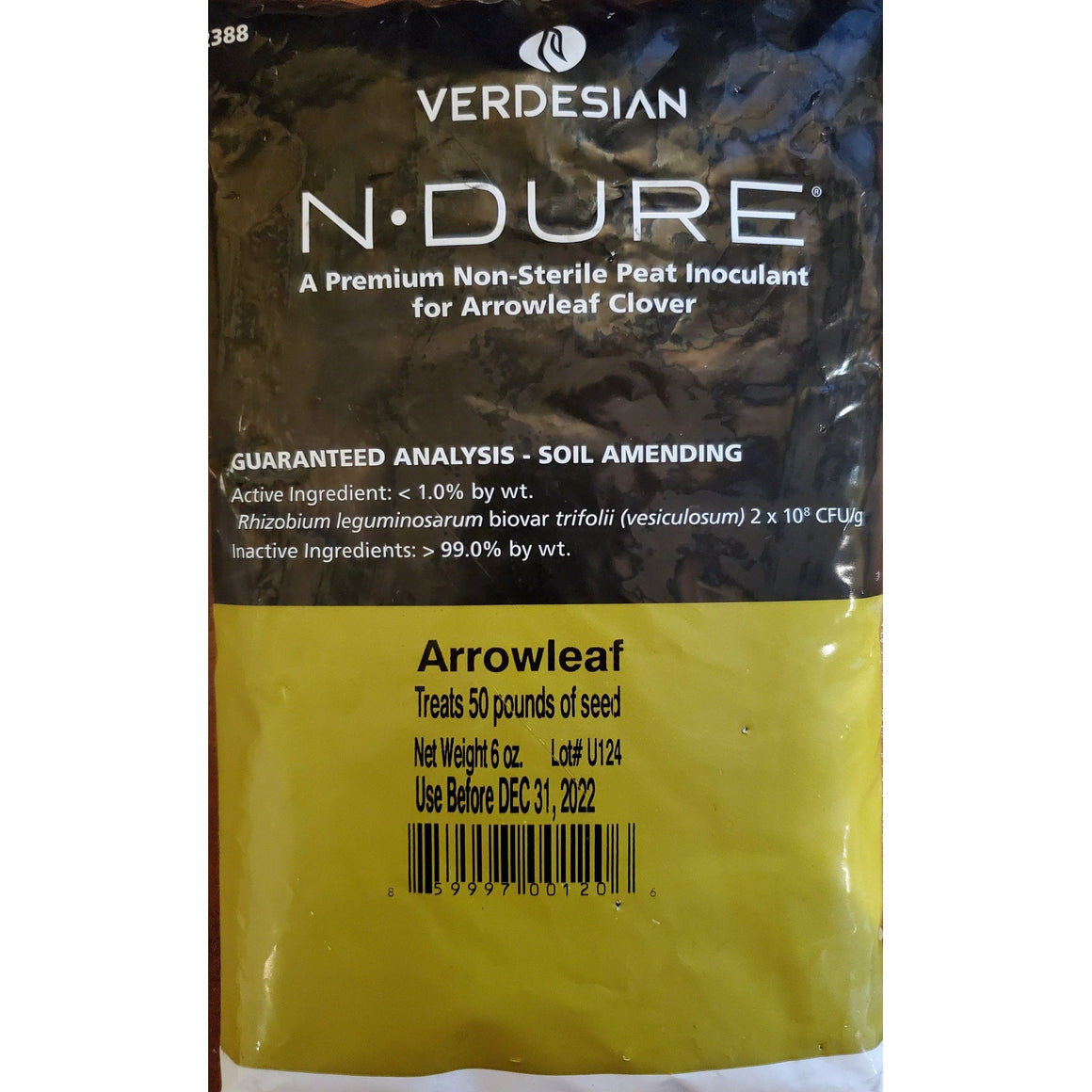 N-Dure Arrowleaf Clover Inoculant (Organic)  - 6 Oz. - Seed World