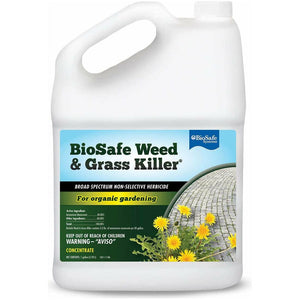BioSafe Organic Gardening Weed & Grass Killer Herbicide - 1 Gallon - Seed World