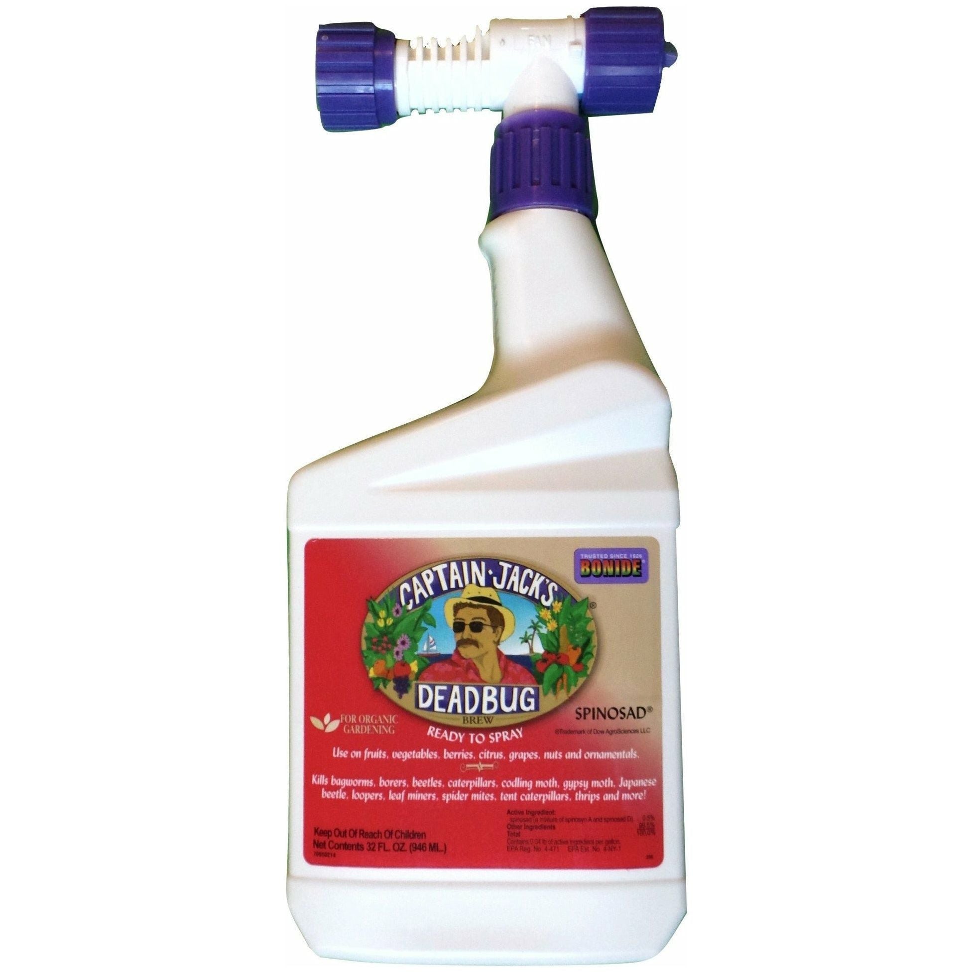 Bonide Captain Jack's Dead Bug RTS Spray Spinosad - 1 Quart - Seed World