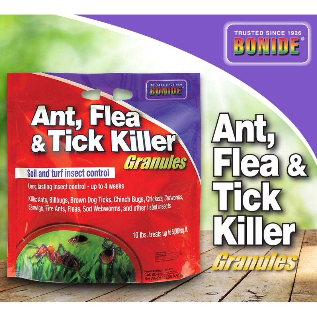 Ant, Flea & Tick Killer Granules -Insecticide 10 Lb - Seed World