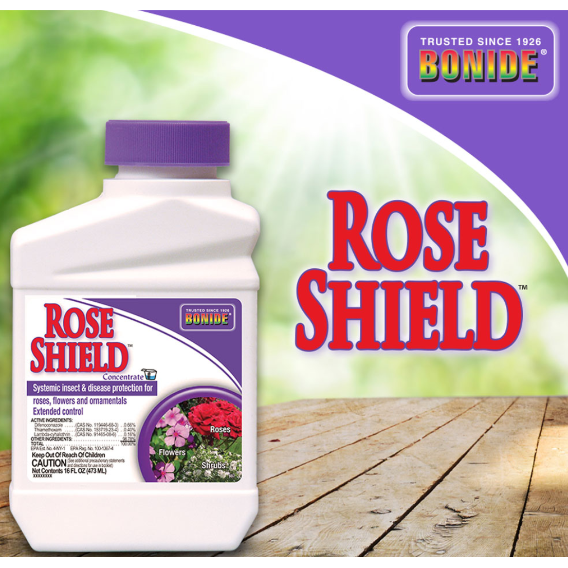 Rose Shield Concentrate -Insecticide 1 Pt - Seed World