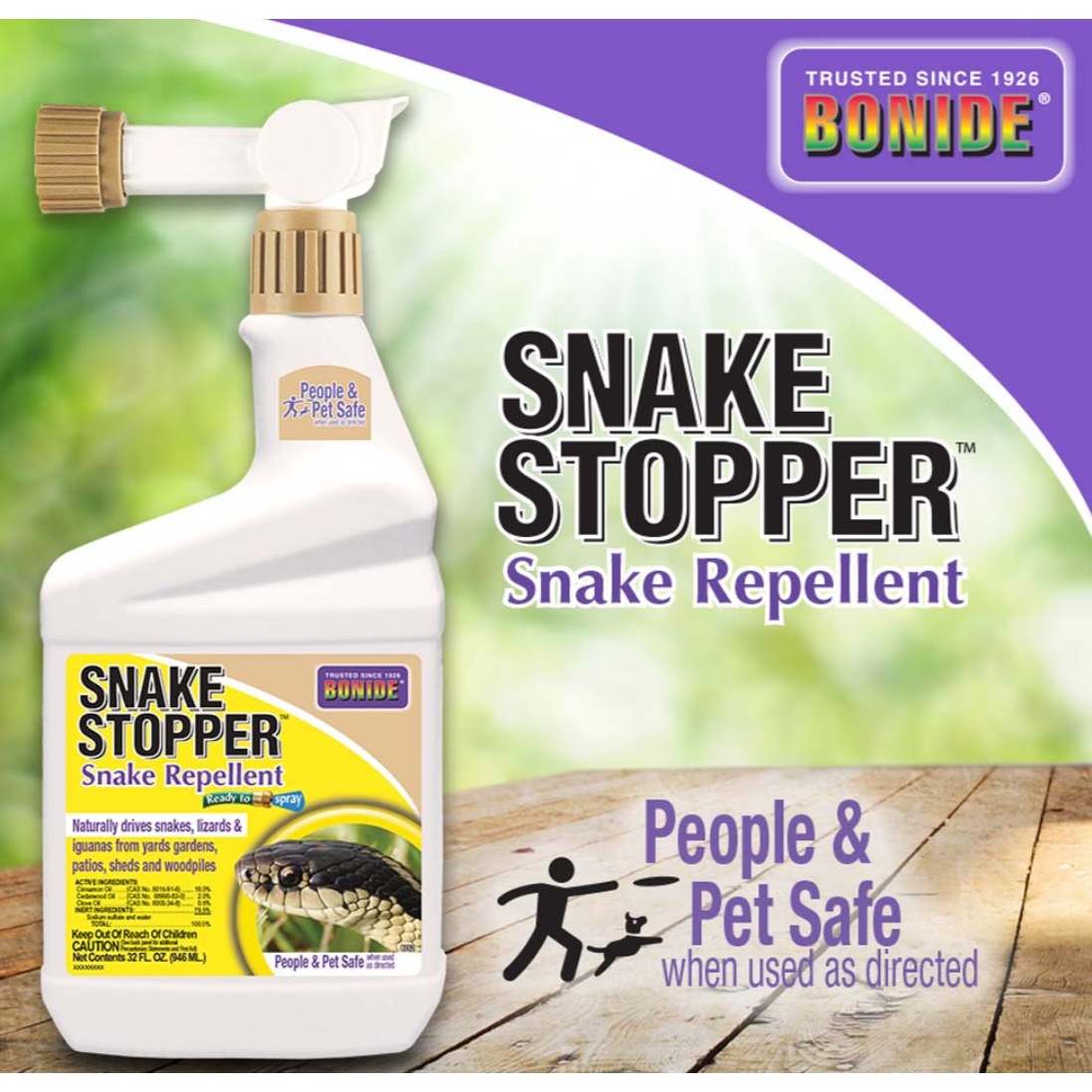 Snake Stopper Snake Repellent RTS - 1 Qt - Seed World