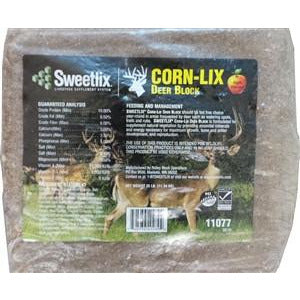 SWEETLIX Corn-Lix Deer Block (Apple Flavored)