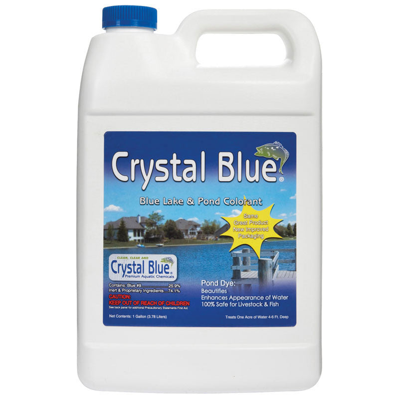 Crystal Blue Lake and Pond Colorant - 1 Gallon - Seed World