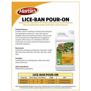 Martin's Lice Ban 1/2 Gallon - Seed World