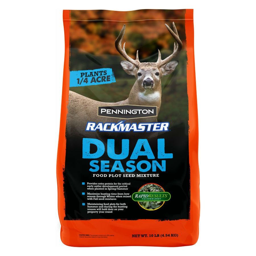 Rackmaster Wildlife Dual Season Food Plot Seed Mix - 10 Lbs. - Seed World