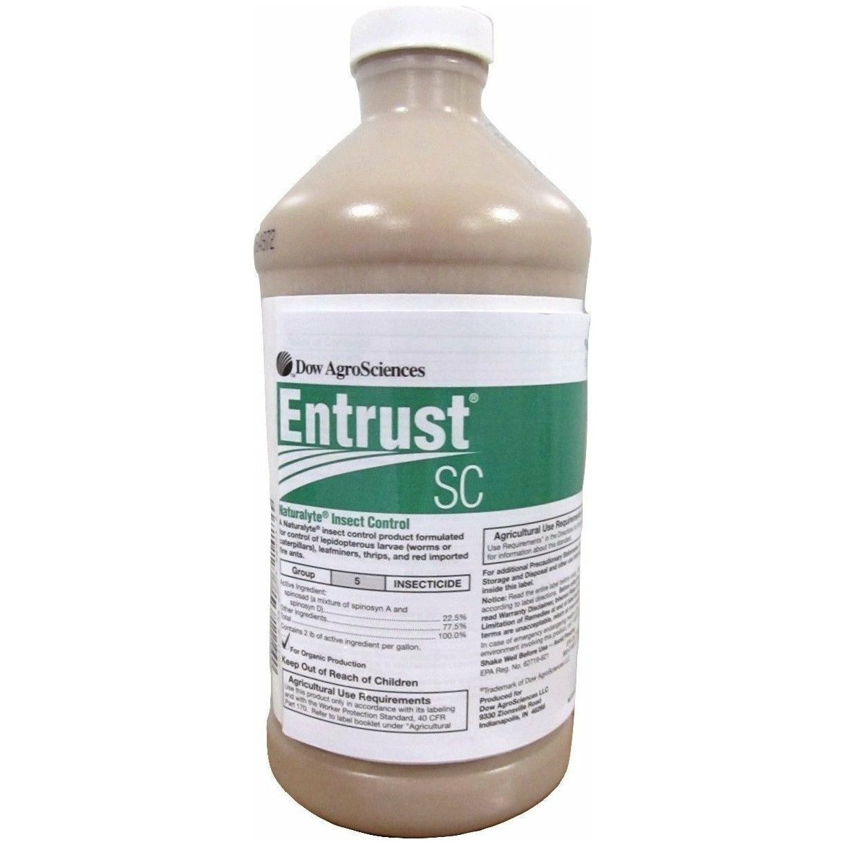 Entrust SC Naturalyte Spinosad Insecticide - 1 Quart | Seed World