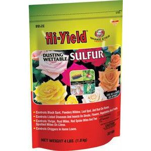 Hi-Yield Dusting Wettable Sulfur - 4 Lb - Seed World