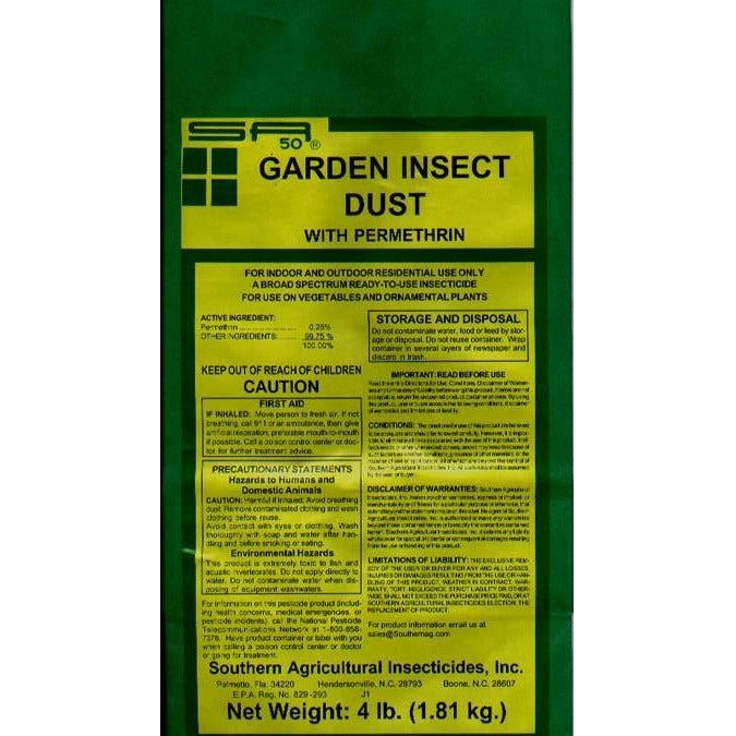 Garden Insect Dust Permethrin Insecticide - 4 Lbs. - Seed World
