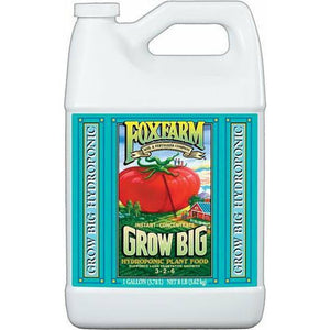 FoxFarm Grow Big Hydro Liquid Concentrate- 3-2-6 - 1 Gallon - Seed World