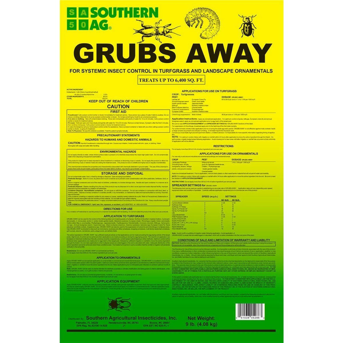 Grubs Away Systemic Granular Insecticide - 9 Lbs. - Seed World