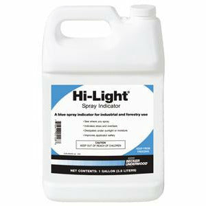 Hi-Light Blue Spray Pattern Indicator - 1 Gallon - Seed World