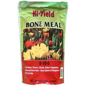 Hi-Yield Bone Meal 0-10-0 Fertilizer - 4 Lbs. - Seed World