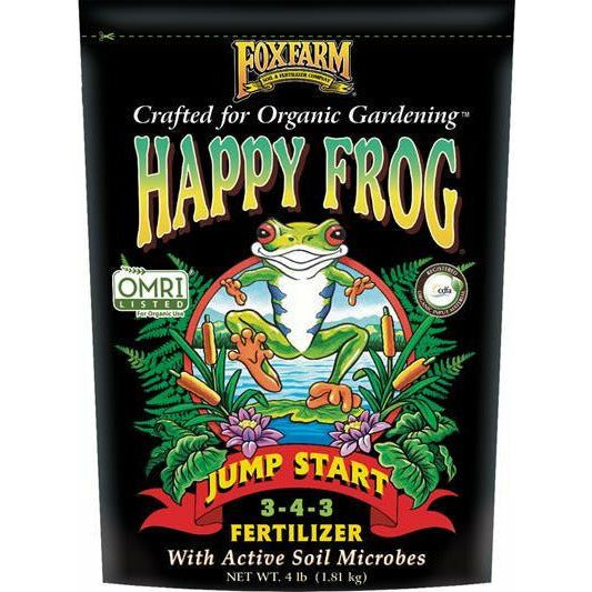 FoxFarm Happy Frog Jump Start Fertilizer- 4 Pound bag - Seed World