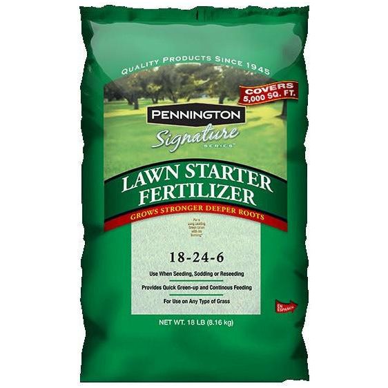Lawn Starter Fertilizer 18-24-6 - 18 Lbs - Seed World