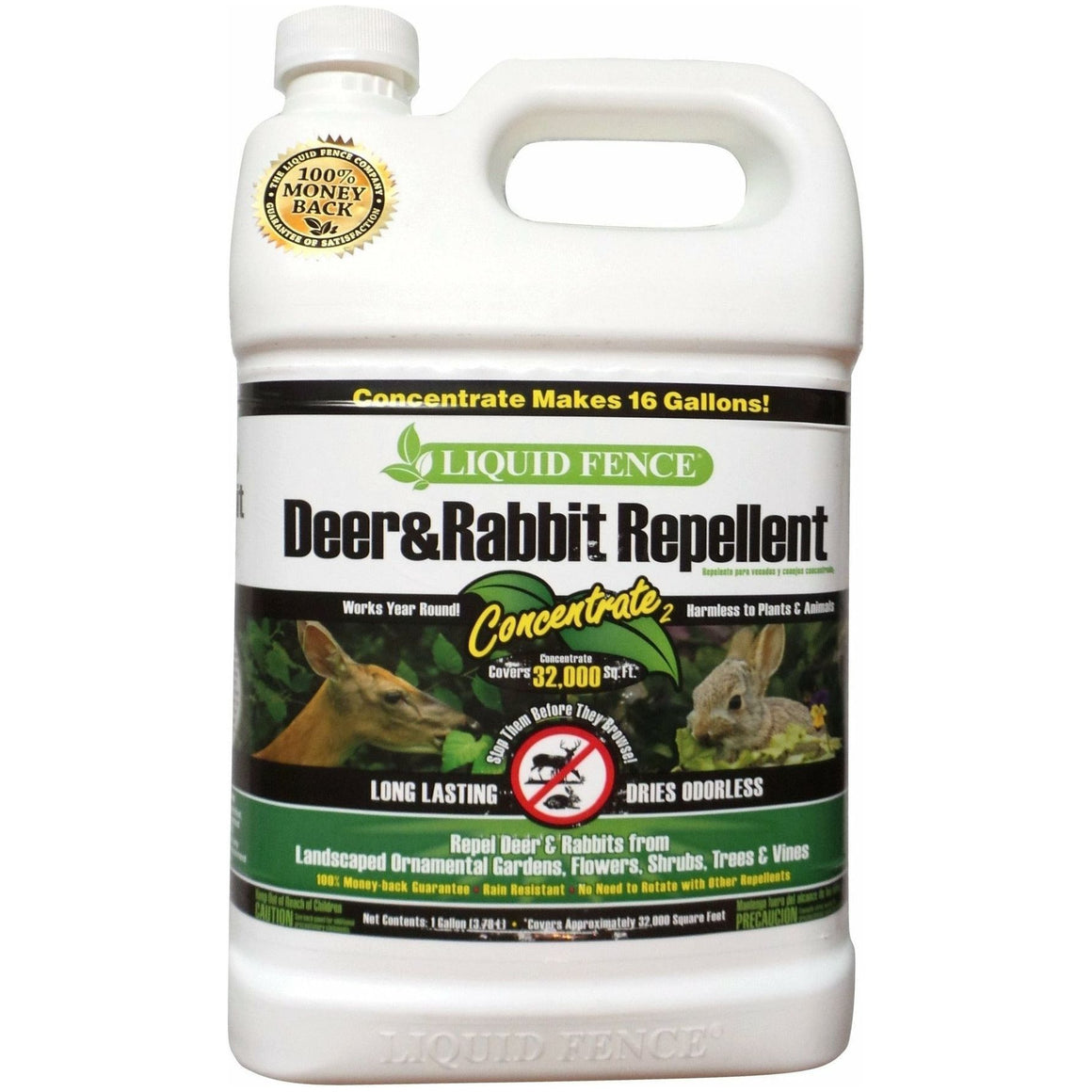 Deer and Rabbit Repellent Concentrate - 1 Gallon - Seed World