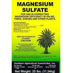 plant fertilizer with magnesium Southern Ag 7739964 Magnesium Sulfate Fertilizer
