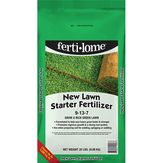 Ferti-Lome 9-13-7 New Lawn Starter Fertilizer - 20 lbs - Seed World
